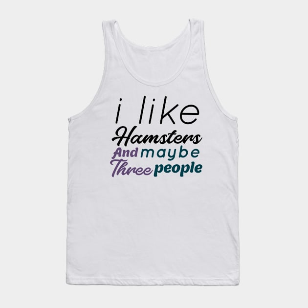 hamster lover Tank Top by Design stars 5